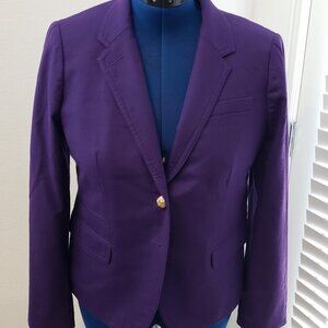 J. Crew Purple Blazer